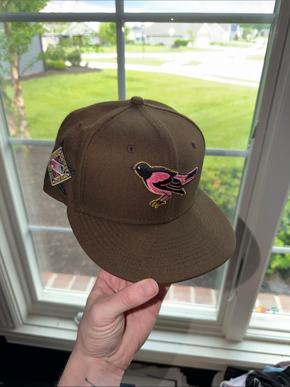 Baltimore Orioles Brown Sakura 59Fifty Size 7 1/8 Hat Club Exclusive
